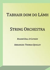 Tabhair dom do lamh Orchestra sheet music cover